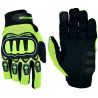 Guantes moto verano naranjas