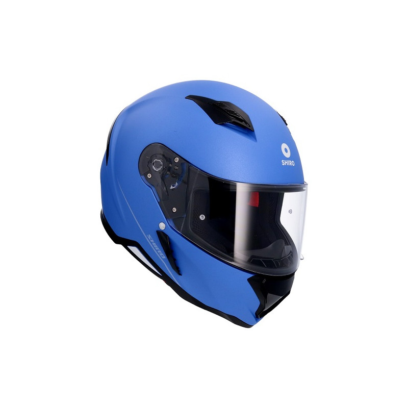 shiro sh 890 hunter negro mate azul shiro sh 890 hunter negro mate azul
